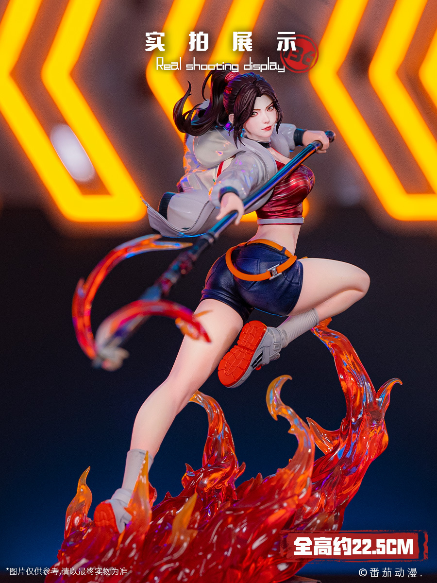 PPDF Slay The Gods 紅䋝玫火羽裳 "SLAY THE GODS" HONG YING ROSE FIRE FEATHER CLOAK 1/6 SCALE FIGURE