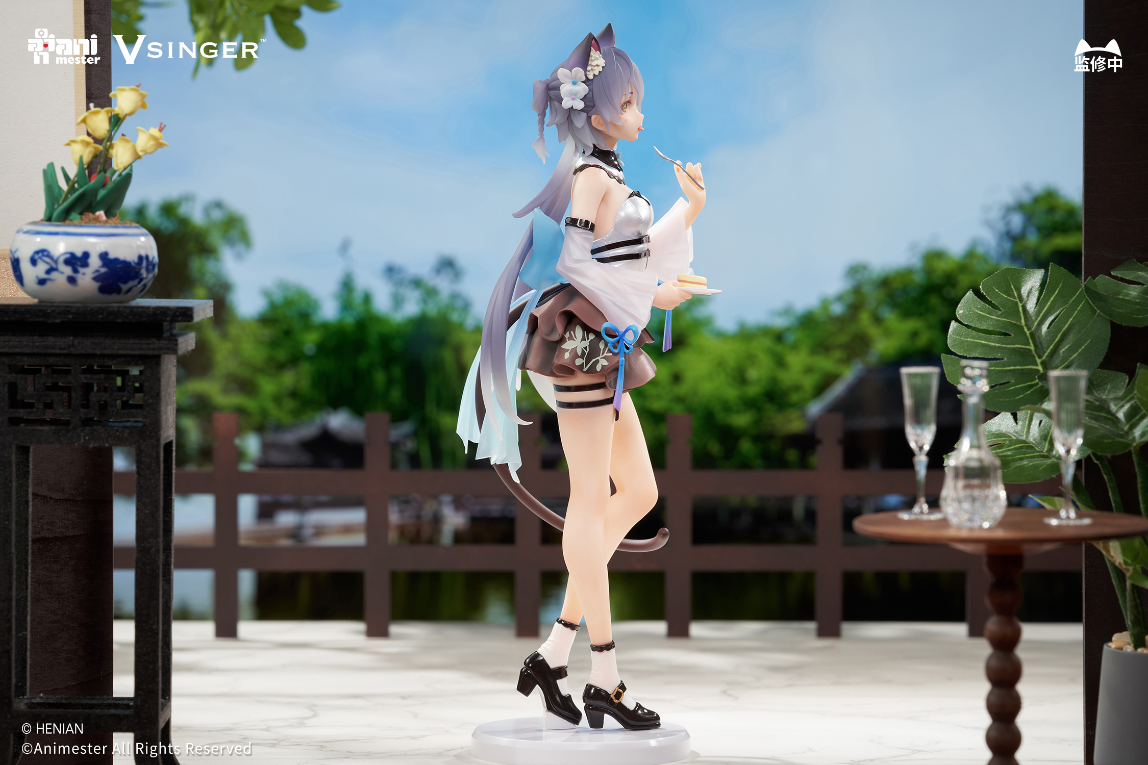 大漫匠  1/7 洛天依 茶歇奇遇Ver. ANIMESTER VSINGER LUO TIANYI TEA TIME MELODY VER. 1/7 SCALE FIGURE