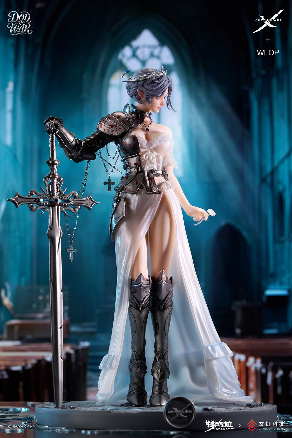 TEKULA 鬼刀 海琴煙 戰神Ver. 1/6 Scale Figure TEKULA "GHOST BLADE" HAIQIN YAN GOD OF WAR VER. 1/6 SCALE FIGURE