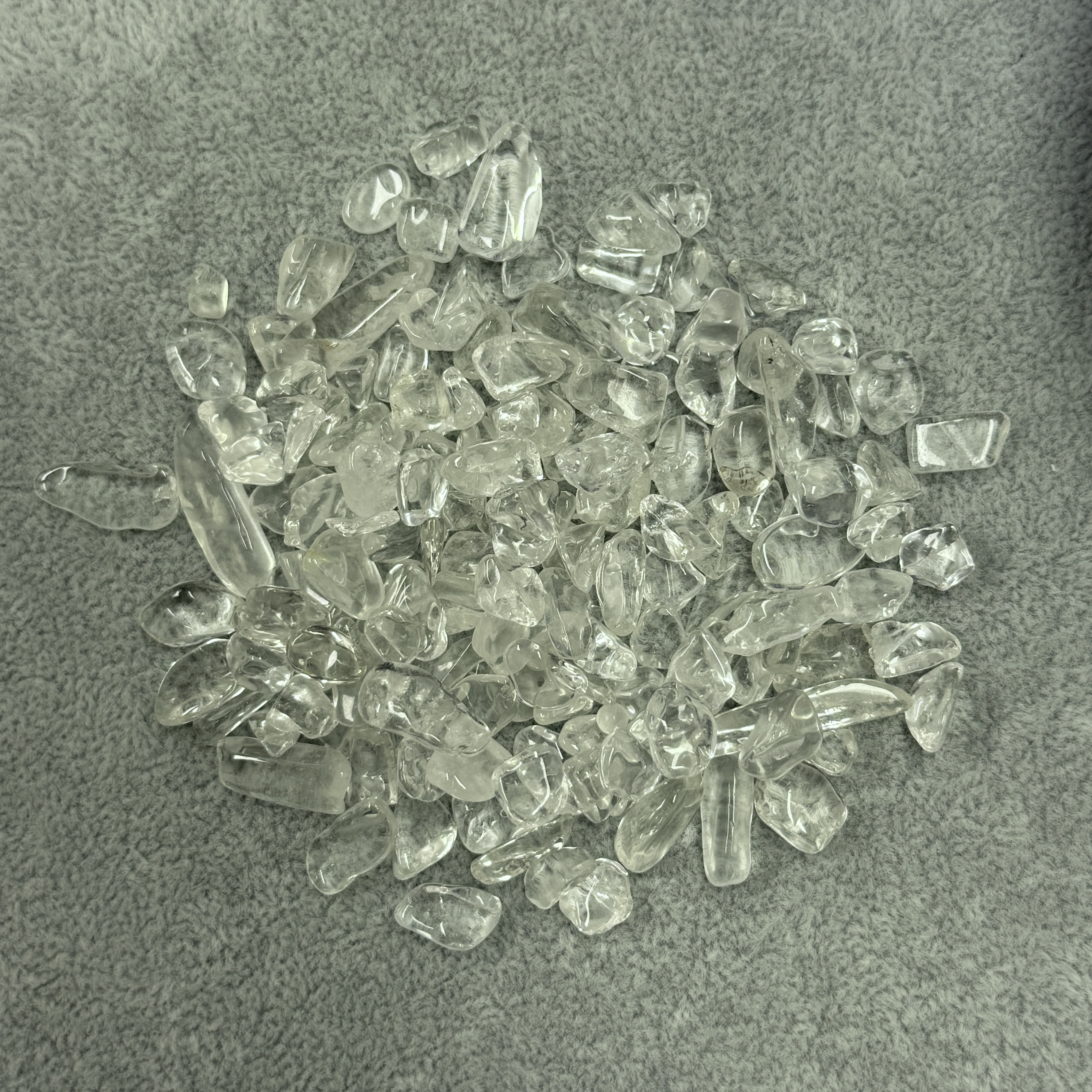 頂級白水晶碎石 / 消磁石 70g