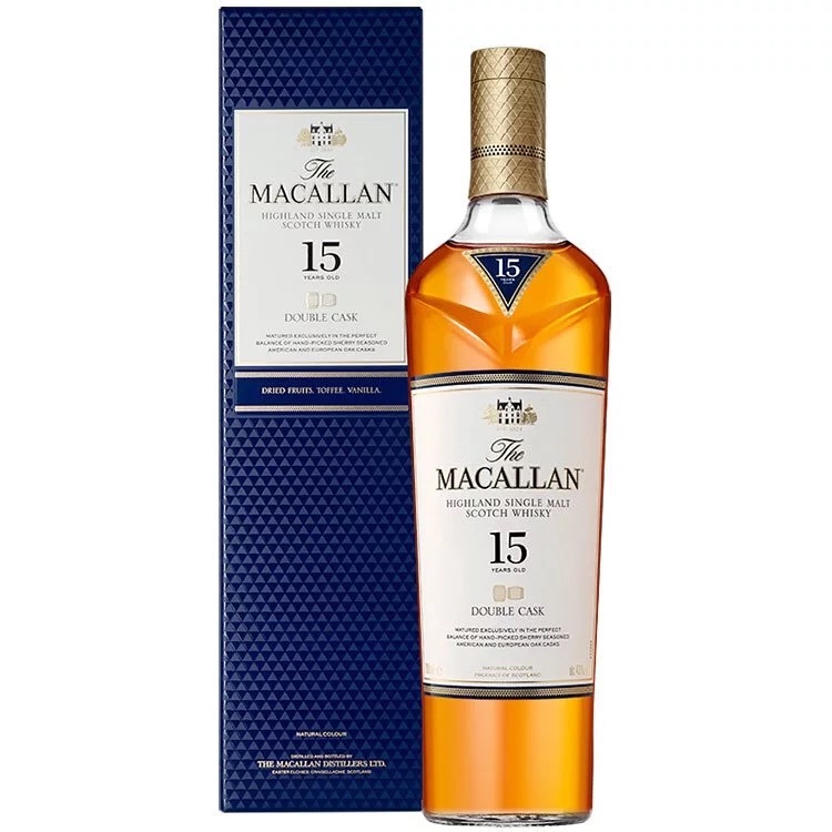 The Macallan Double Cask 15 Year Old (ABV43.0)(1BT70)