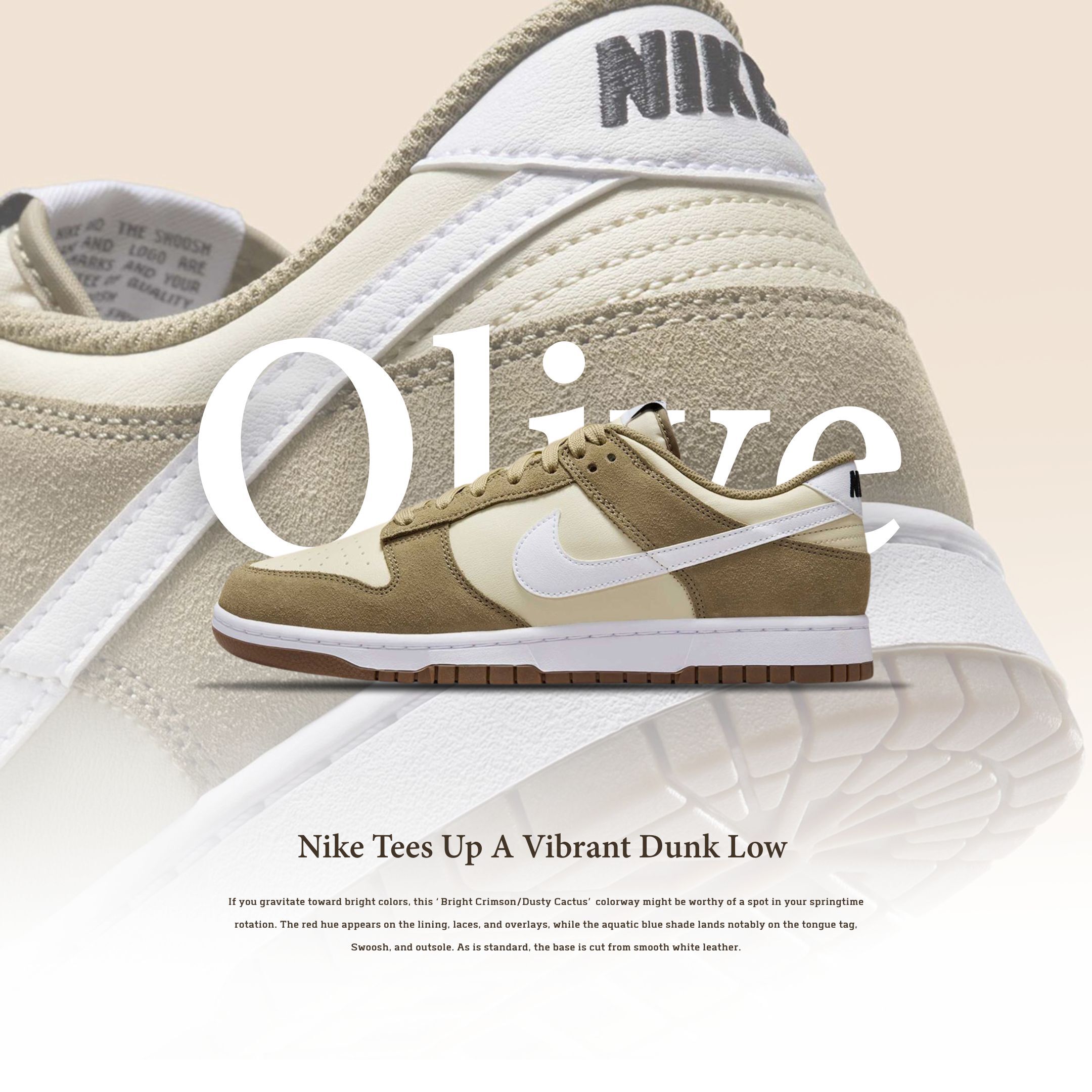 NICEDAY 代購 Nike Dunk Low 橄欖綠 橄欖 棕色 棕綠 卡其綠 麂皮 男鞋 IB6399-200