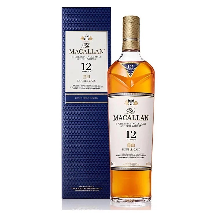 The Macallan Double Cask 12 Year Old (ABV40.0)(1BT70)