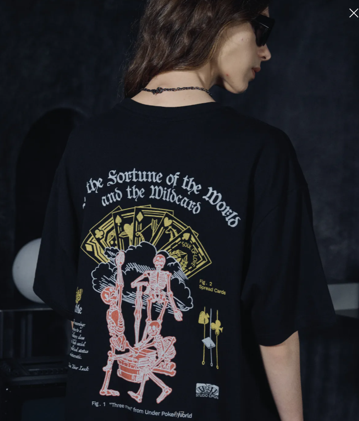 CPGN STUDIO /Card play half sleeve  / black /  JUL25