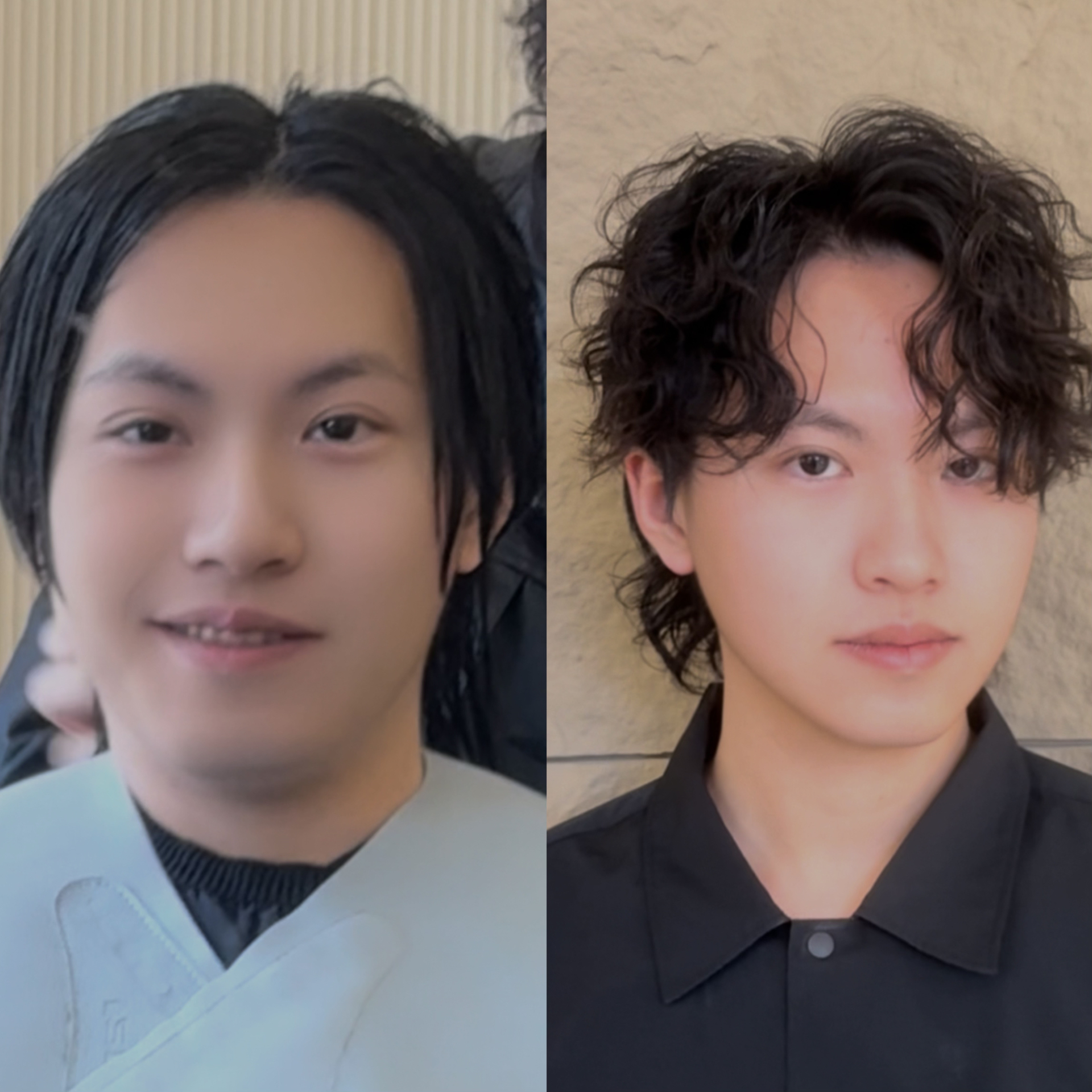 男士熱門髮型——冷燙能從髮根開始上捲，營造自然立體的捲度