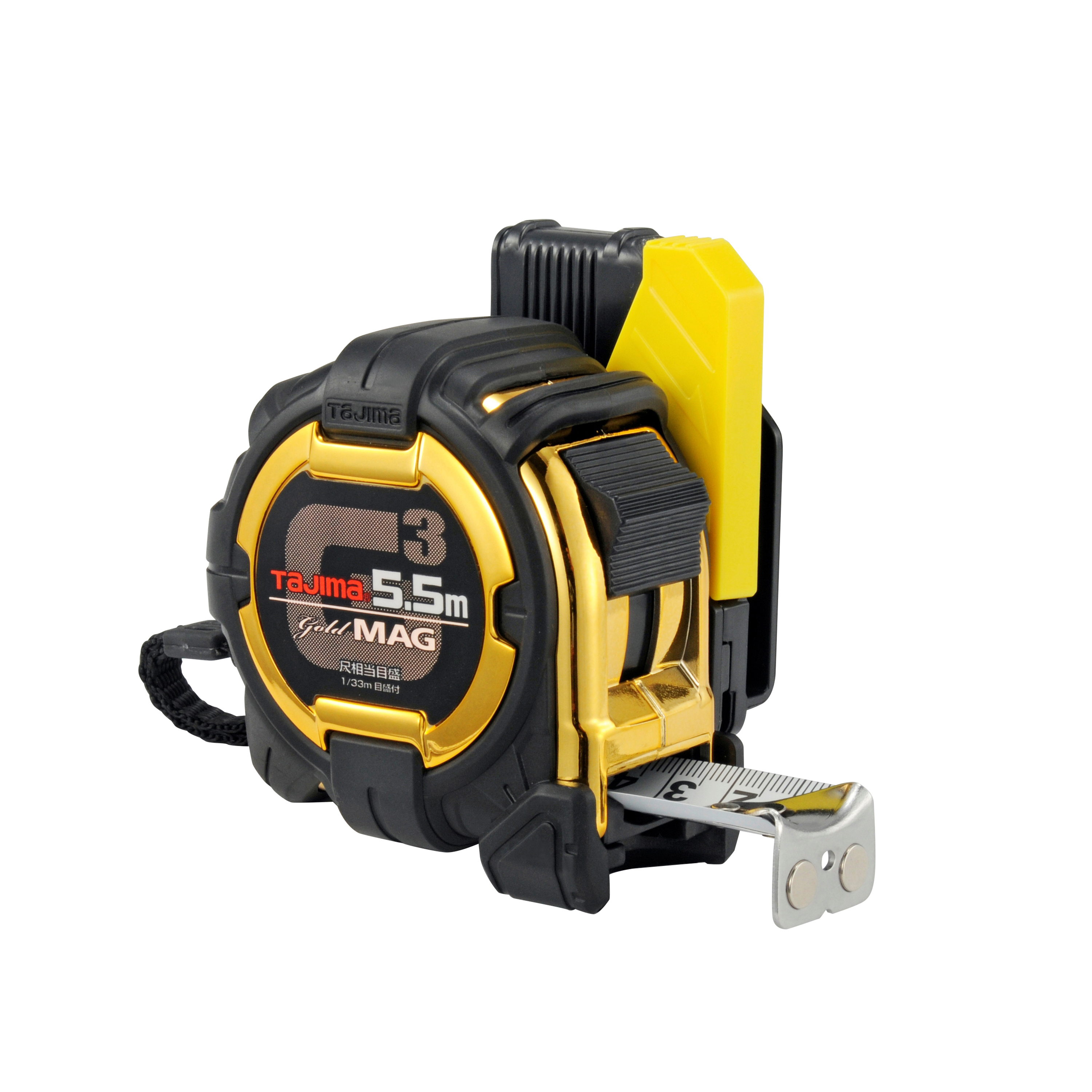 TAJIMA G3 附安全扣 磁鐵台尺捲尺 5.5*25 SFG3GLM25-55SBL