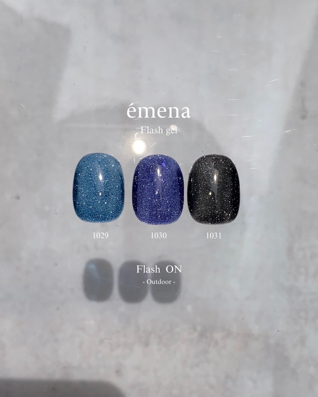 émena Flash Gel 閃鑽凝膠 1029~1031 (3色選擇)