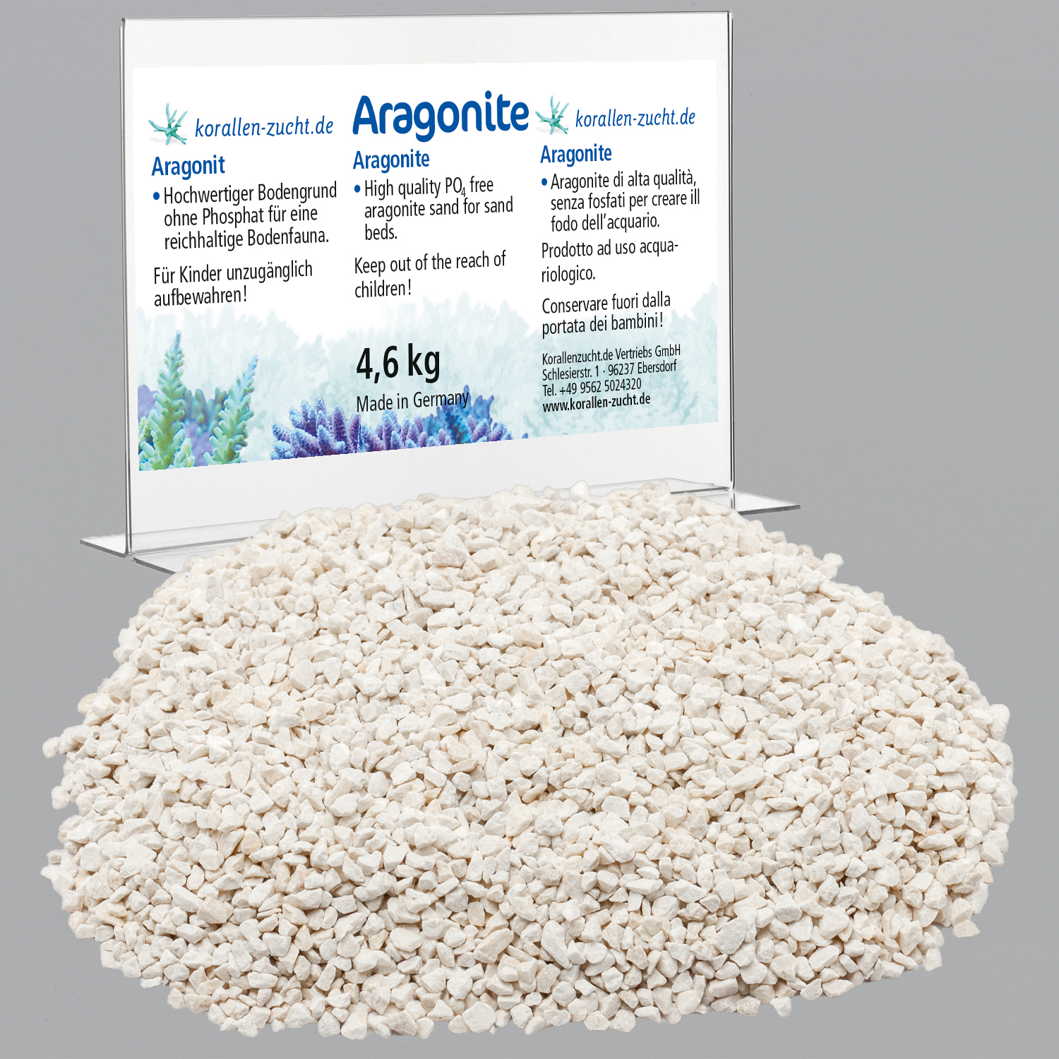 KZ ZEO Sandbed Aragonite 天然底砂 4700G
