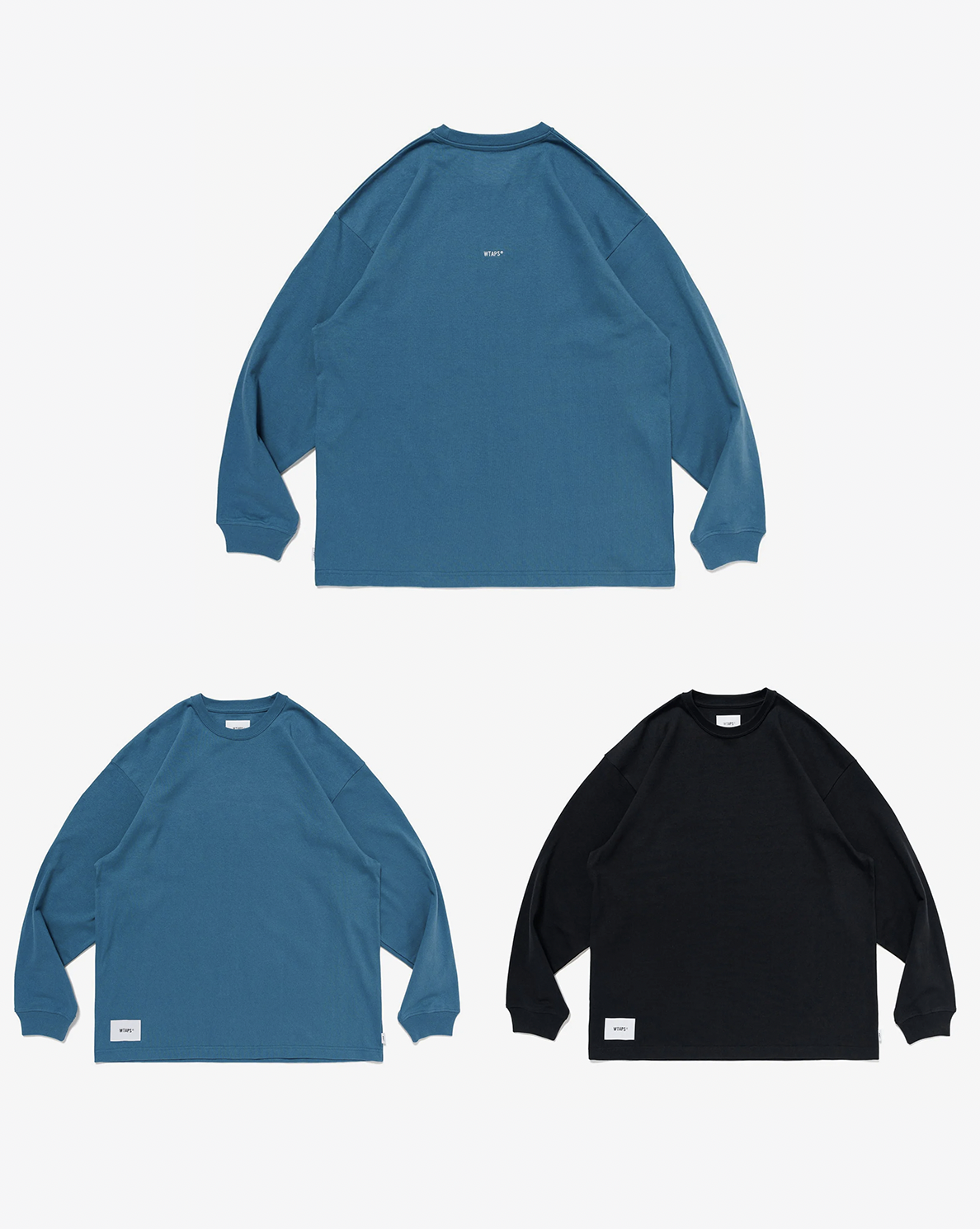 wtaps L SIGN LS COTTON 西山徹　03 TEAL SIGN / LS / COTTON – WTAPS HK