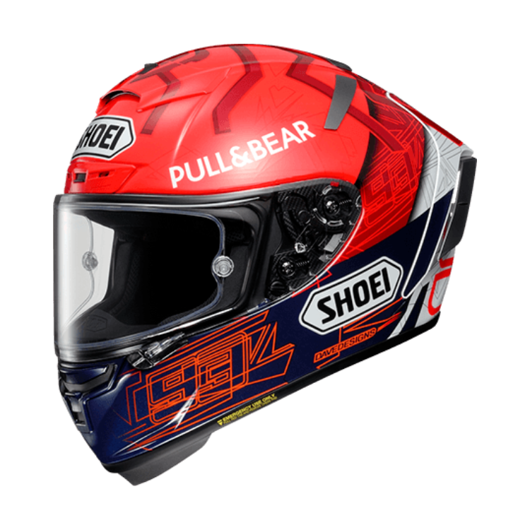 SHOEI X-FOURTEEN MARQUEZ 6 TC-1 X14