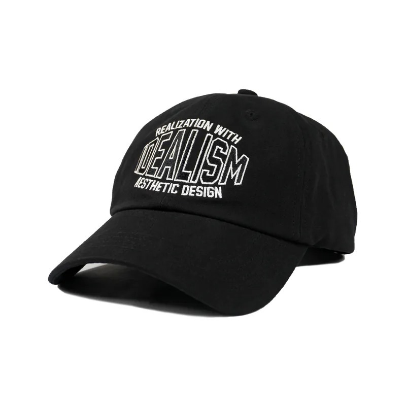 idealism｜ID25013 – Canvas Cap (Black/Sand)