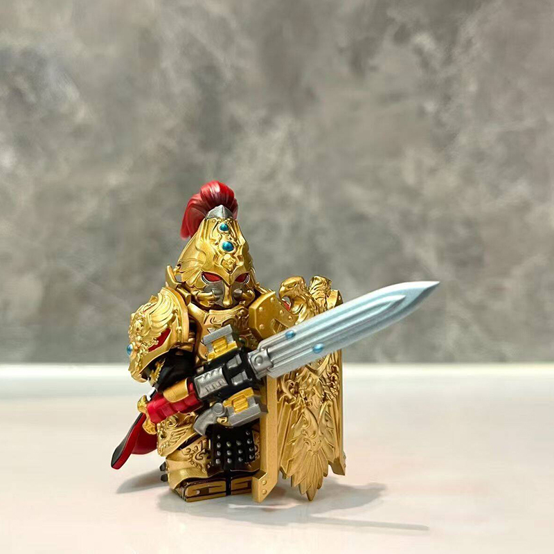 Golden Knight 40k Custom Minifigures Minifigs fit Lego S115-1