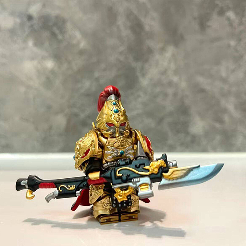 Golden Knight 40k Custom Minifigures Minifigs fit Lego S115-2