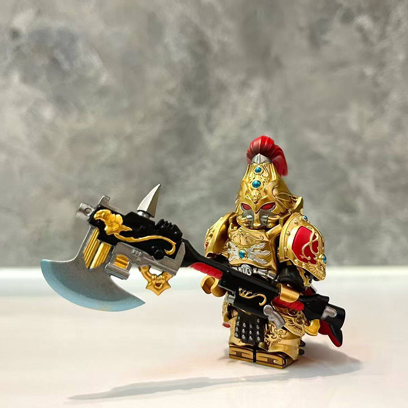 Golden Knight 40k Custom Minifigures Minifigs fit Lego S115-3