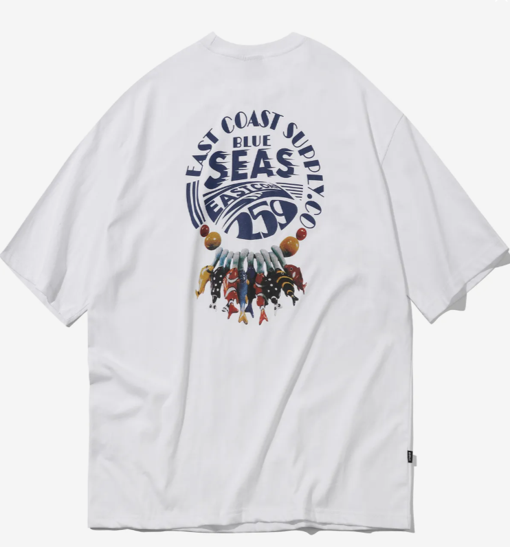 CPGN STUDIO / East Coast Short Sleeve Tee White /  JUL25