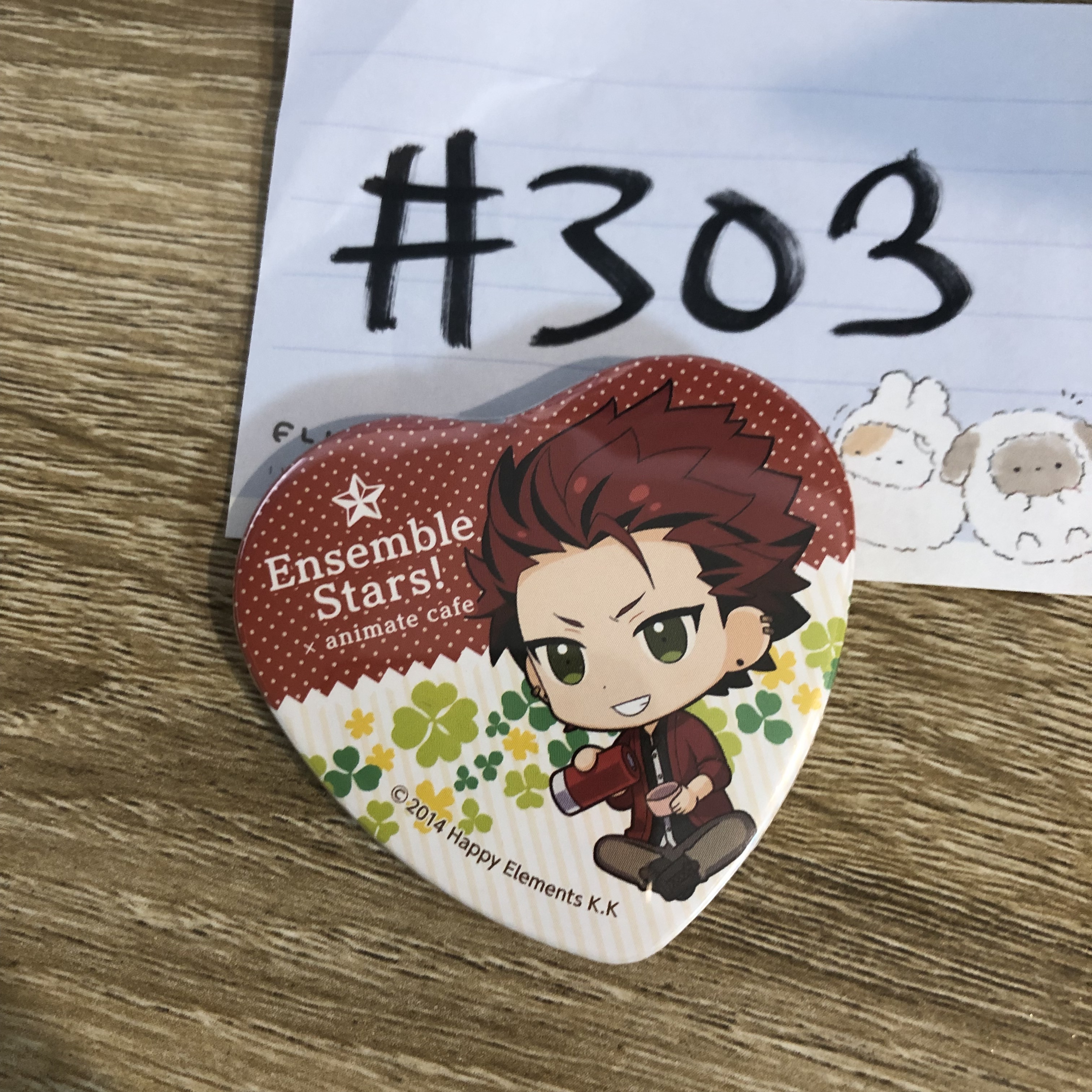 ES 紅郎 襟章#303