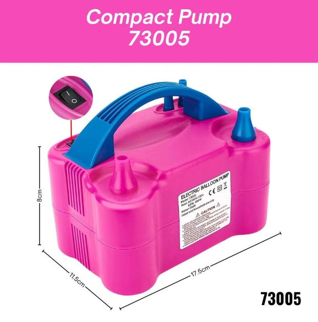 日常 气球电动双头充气 送插头converter