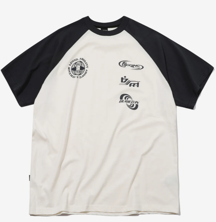CPGN STUDIO / Digging Momentum Reglan Short T-shirt / Cream /  JUL25