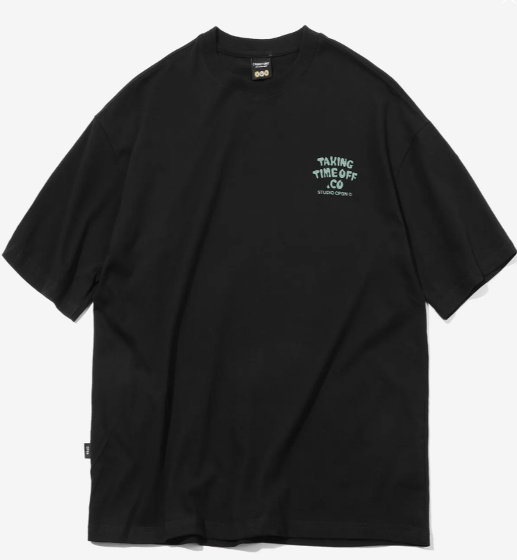 CPGN STUDIO / Time off short T-shirt / black /  JUL25