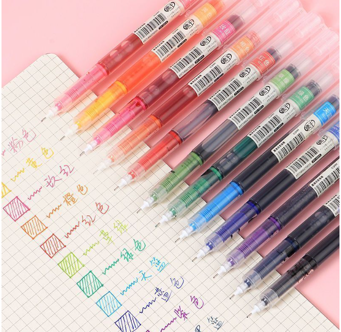 12色直液式钢笔