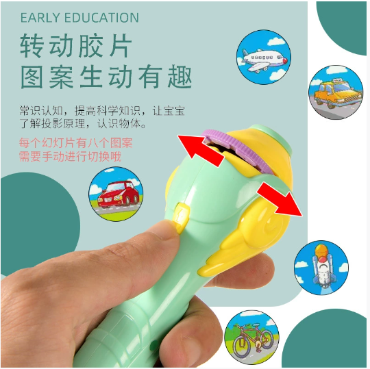 转动胶片手电筒 9卡72图