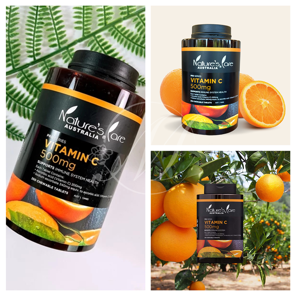 澳洲 Nature's Care 維他命C 咀嚼錠 500mg 250粒