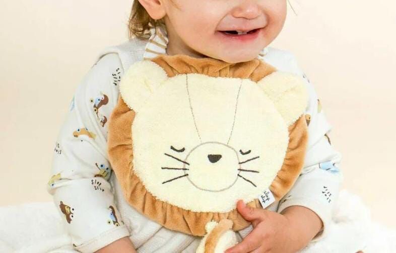 日單 slap slip動物口水巾