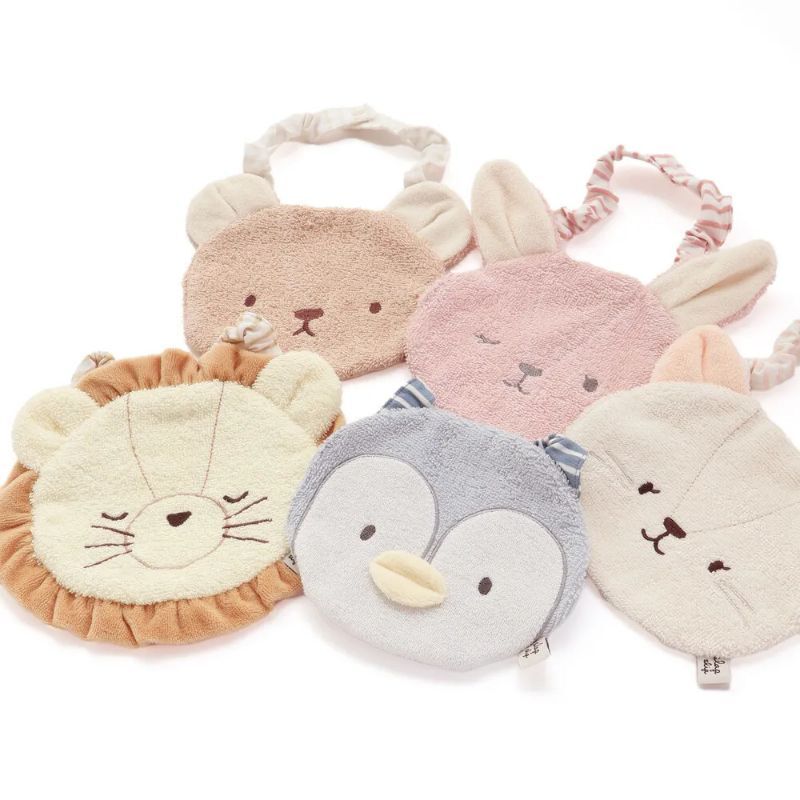 日單 slap slip動物口水巾