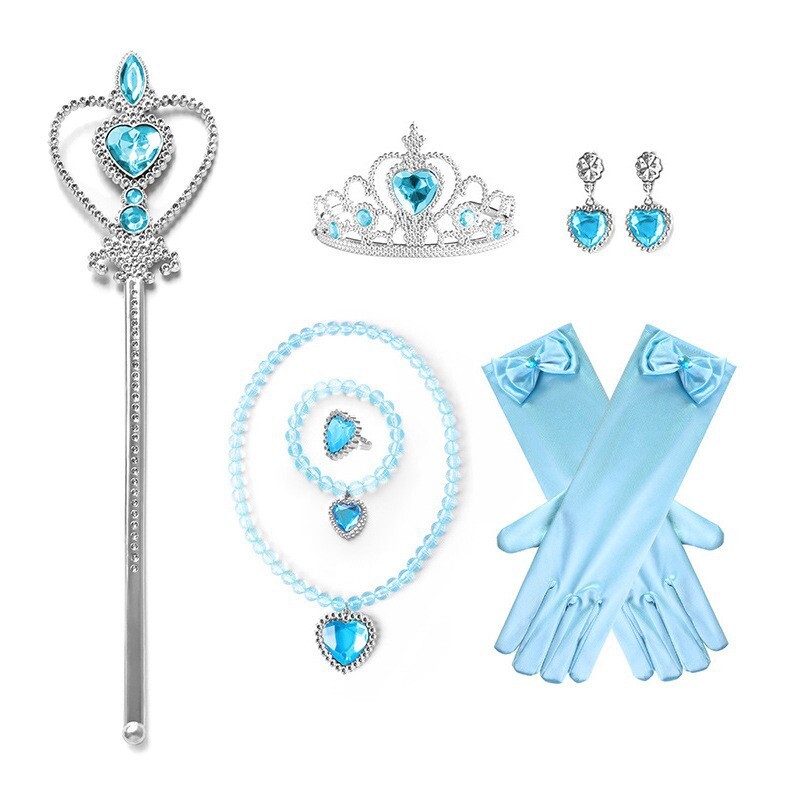 萬聖節 艾莎公主配件組 <7件組> PS446