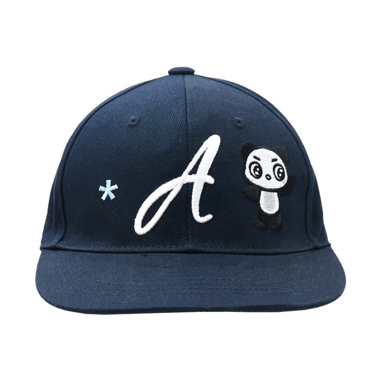 THE MUSEUM VISITOR PANDA EMBROIDERY CAP (NAVY) 熊貓 刺繡 藍色 全封帽