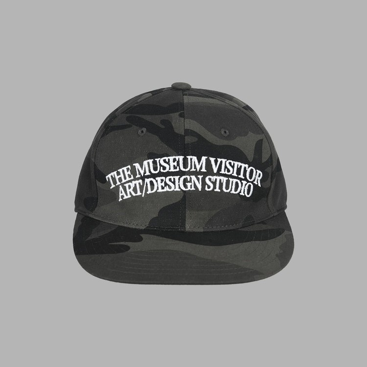 THE MUSEUM VISITOR RABBIT EMBROIDERY CAP (CAMO) 刺繡 兔子 迷彩 全封帽