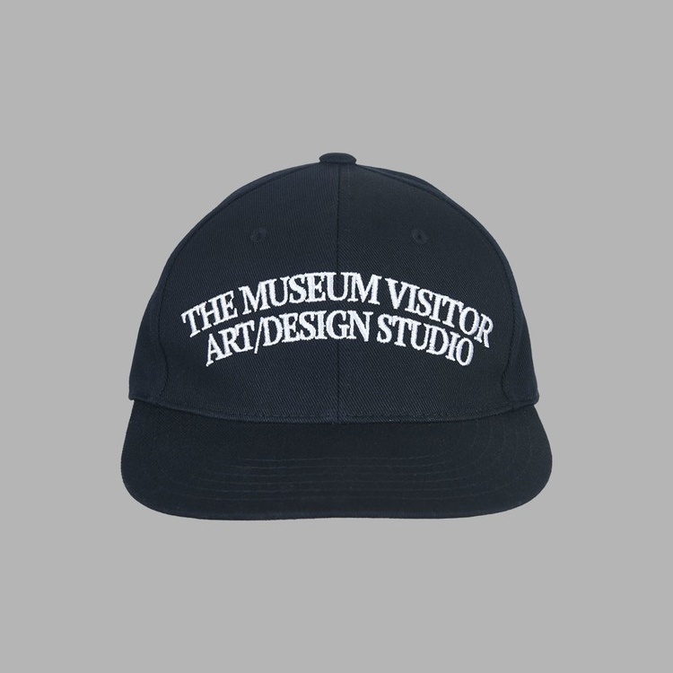 THE MUSEUM VISITOR RABBIT EMBROIDERY CAP (DEEP NAVY) 刺繡 兔子 藍色 全封帽