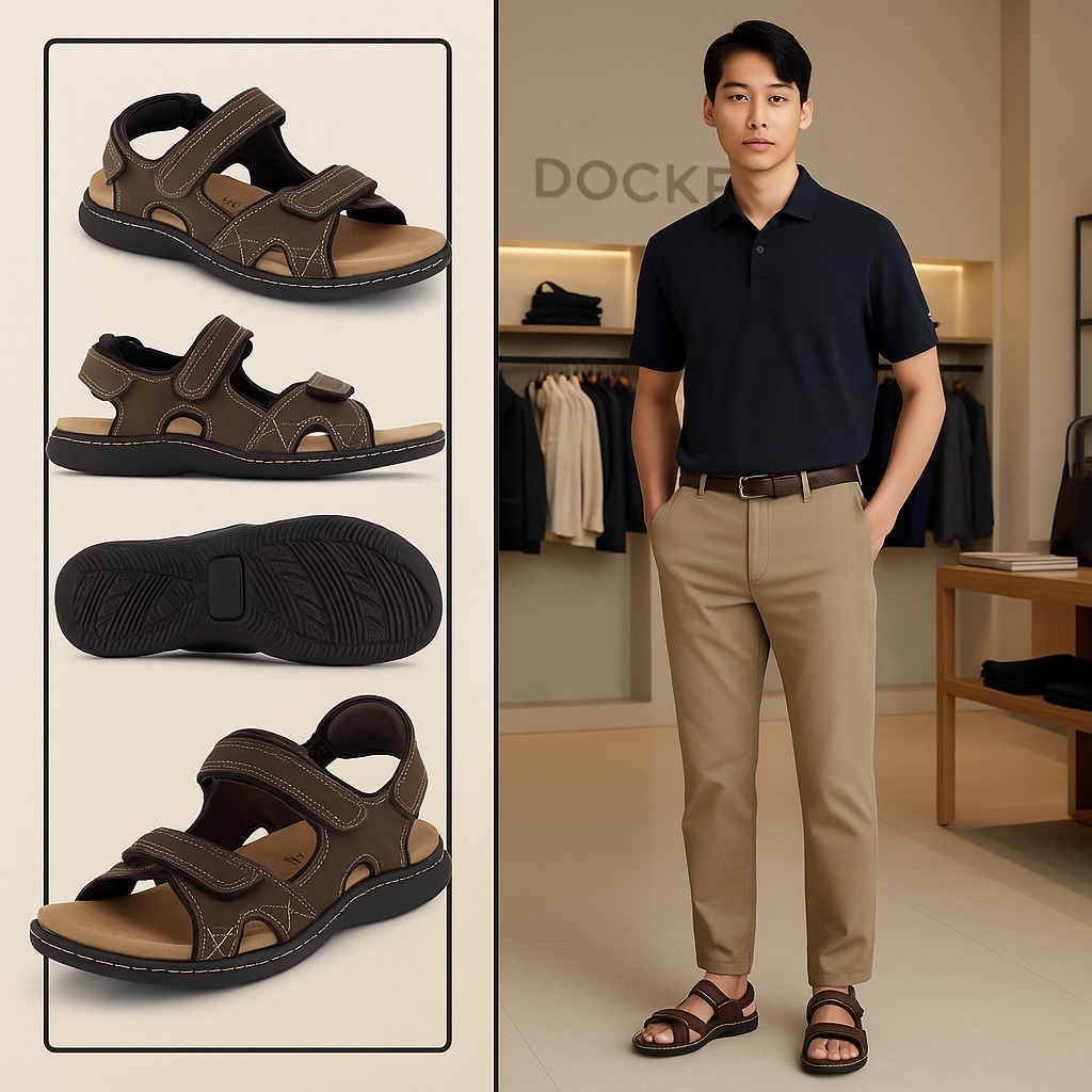 【預購】Dockers Casual G071810 男裝涼鞋