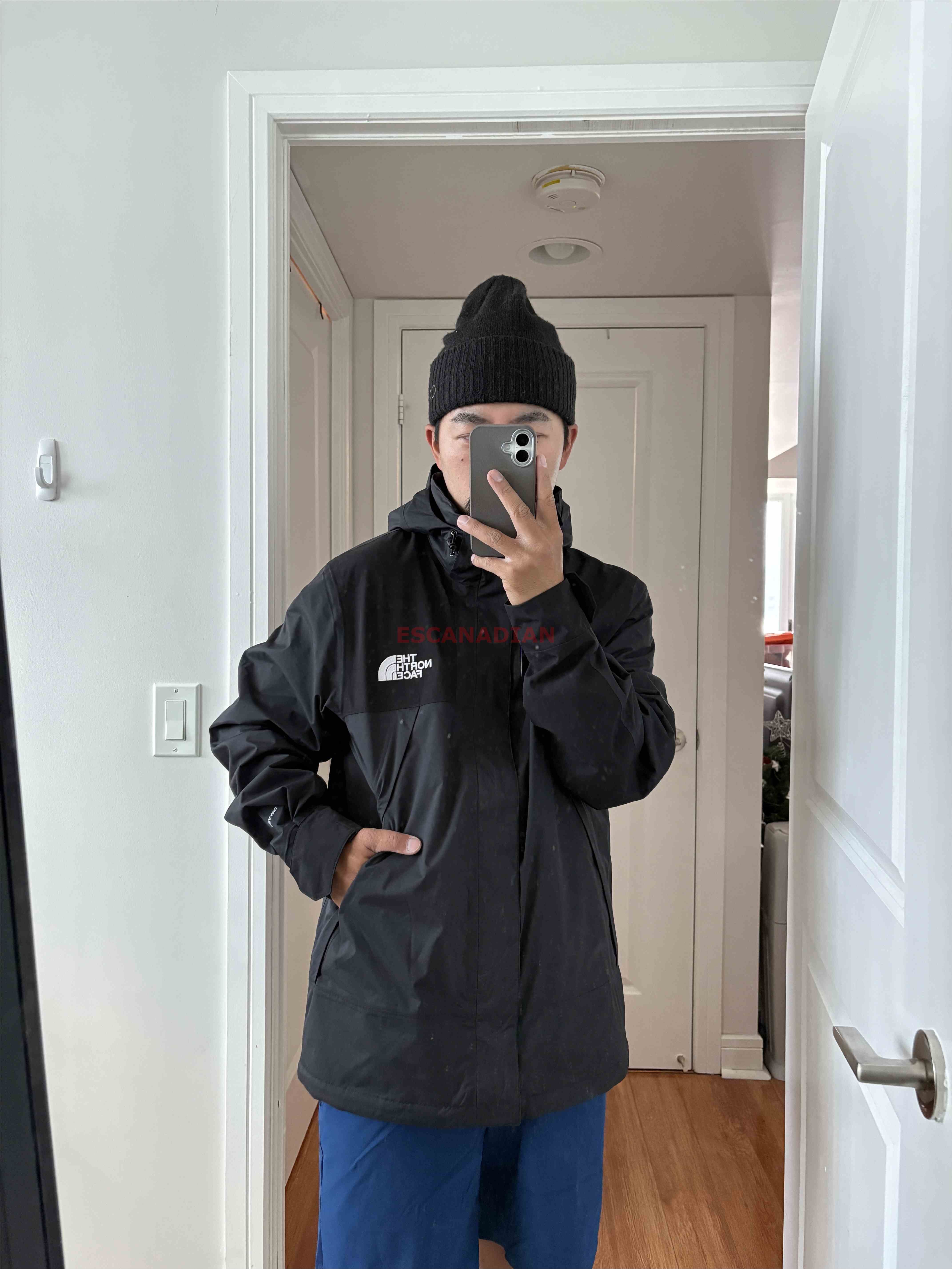 THE NORTH FACE 男大人 600羽絨三合一 刺繡小標 防風 防水 外套 (帽子可拆/內裡可單穿)