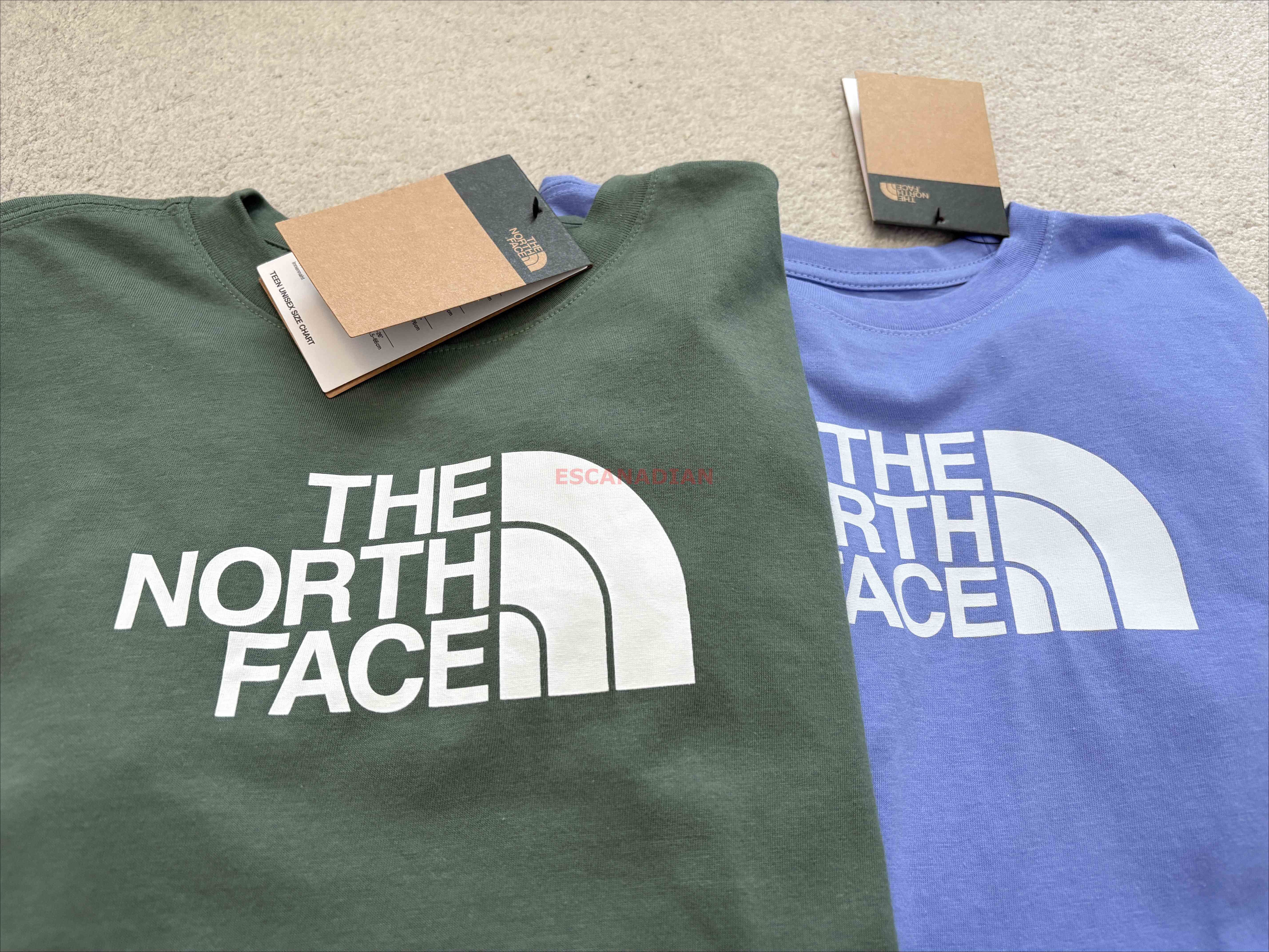 THE NORTH FACE 大童 經典LOGO 短TEE (2色)