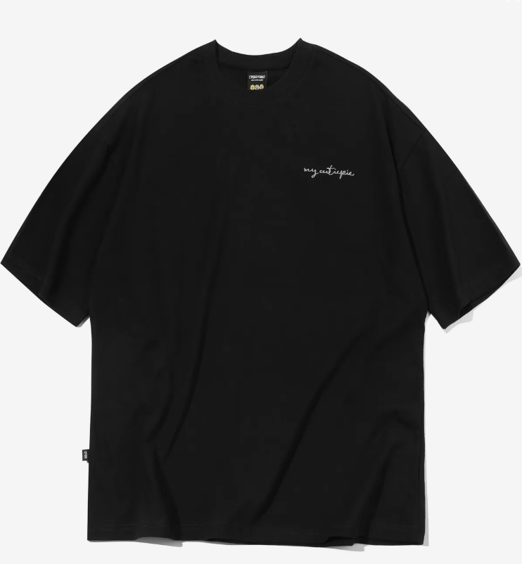 CPGN STUDIO / Cutie Embroidery short T-shirt / Black /  JUL25