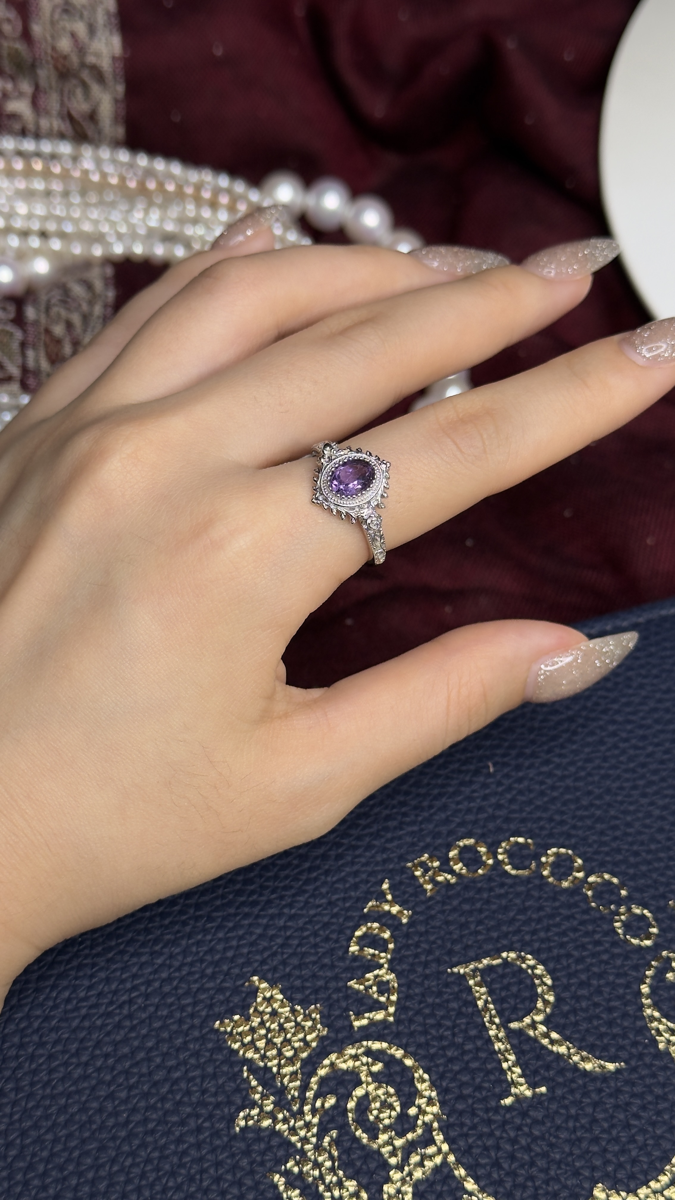 紫水晶 美女與野獸