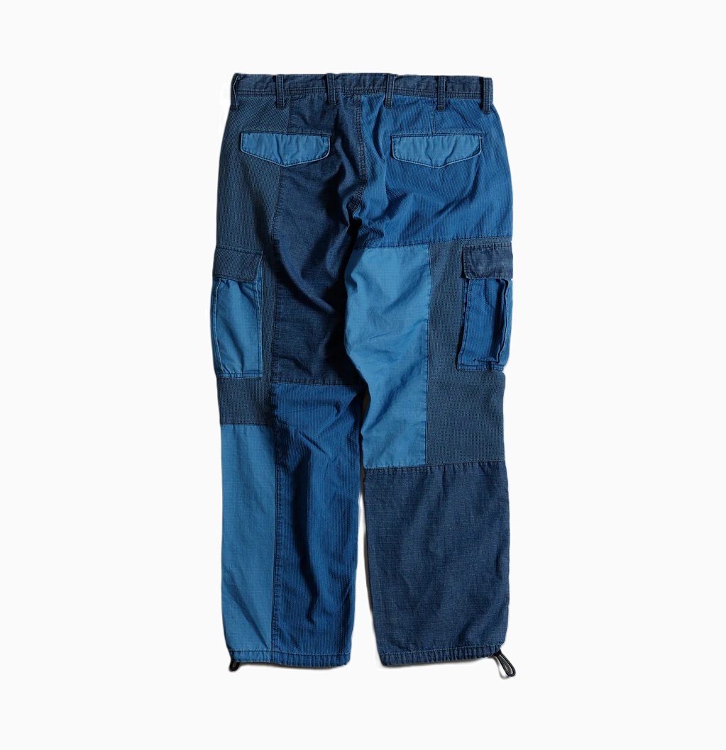 FDMTL JAPAN 2025 PATCHWORK CARGO PANTS 3 YEARS WASH - PRE ORDER ITEM (預訂中)