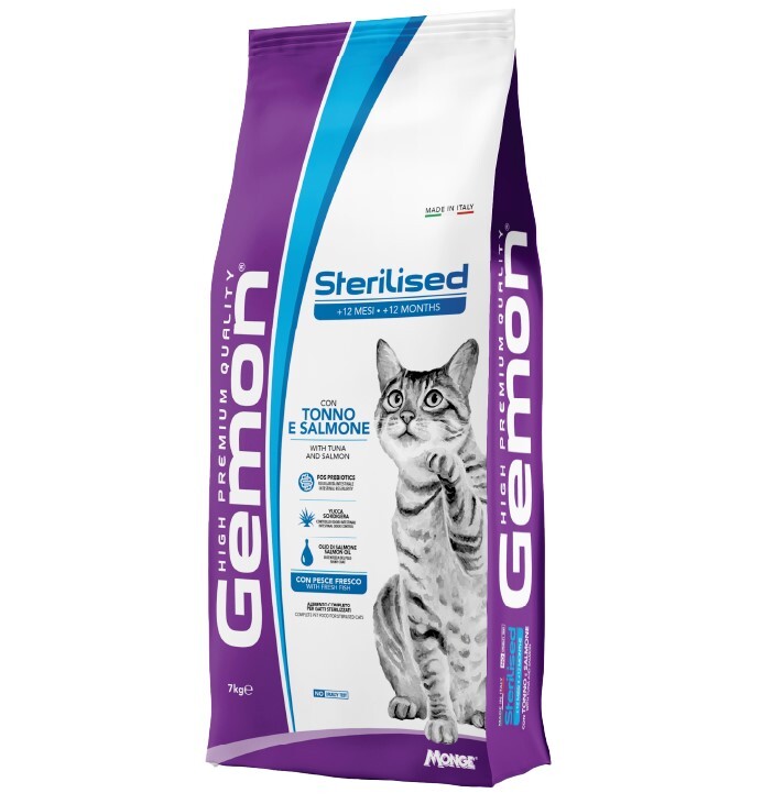 Gemon 鮮吞拿三文魚成貓配方 7KG