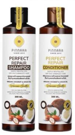 PP-P371 pinara Perdect Repair Shampoo 300ml  *1  +  Conditioner  300ml  *2   共三件（清倉貨品不退不換以不影響實際使用為準，現貨可新蒲崗倉庫即取）