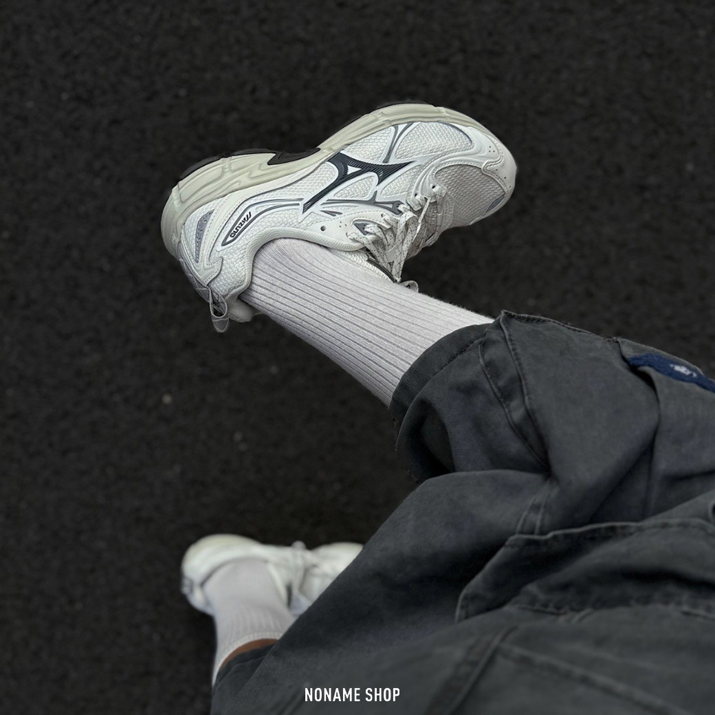 MIZUNO Speed 10S 美津濃 復古 跑鞋 灰白 (男/女款)