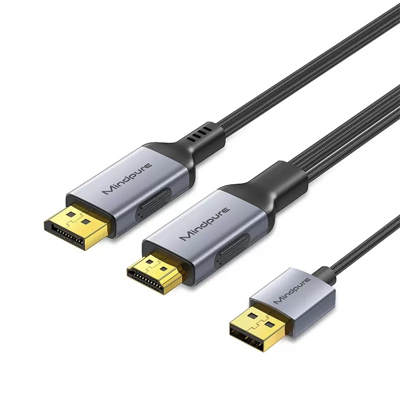 Mindpure HDMI 轉 DisplayPort 4K 線 2m