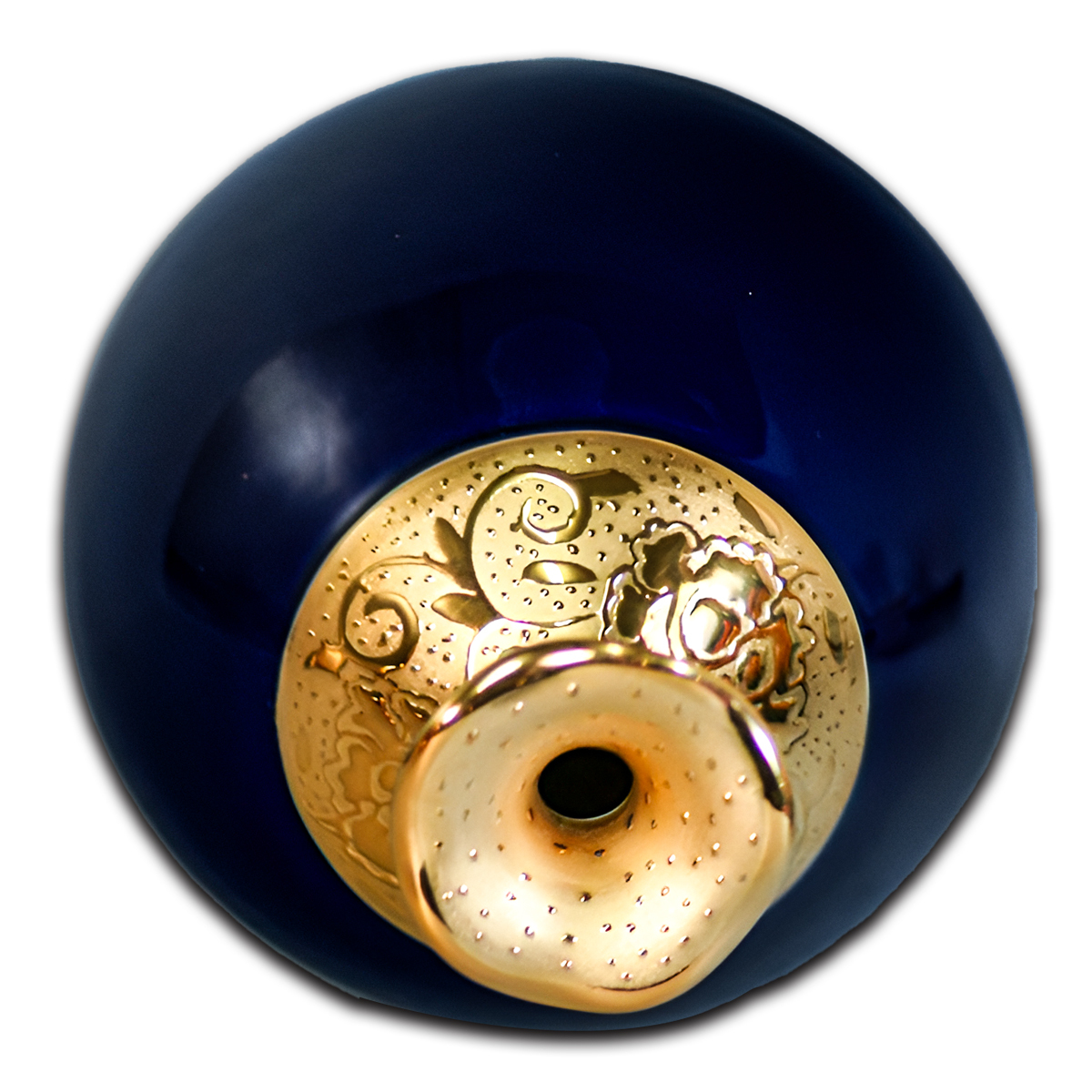 霽藍釉鎏金福袋瓶｜富貴吉祥寓意擺飾 新居婚禮送禮推薦