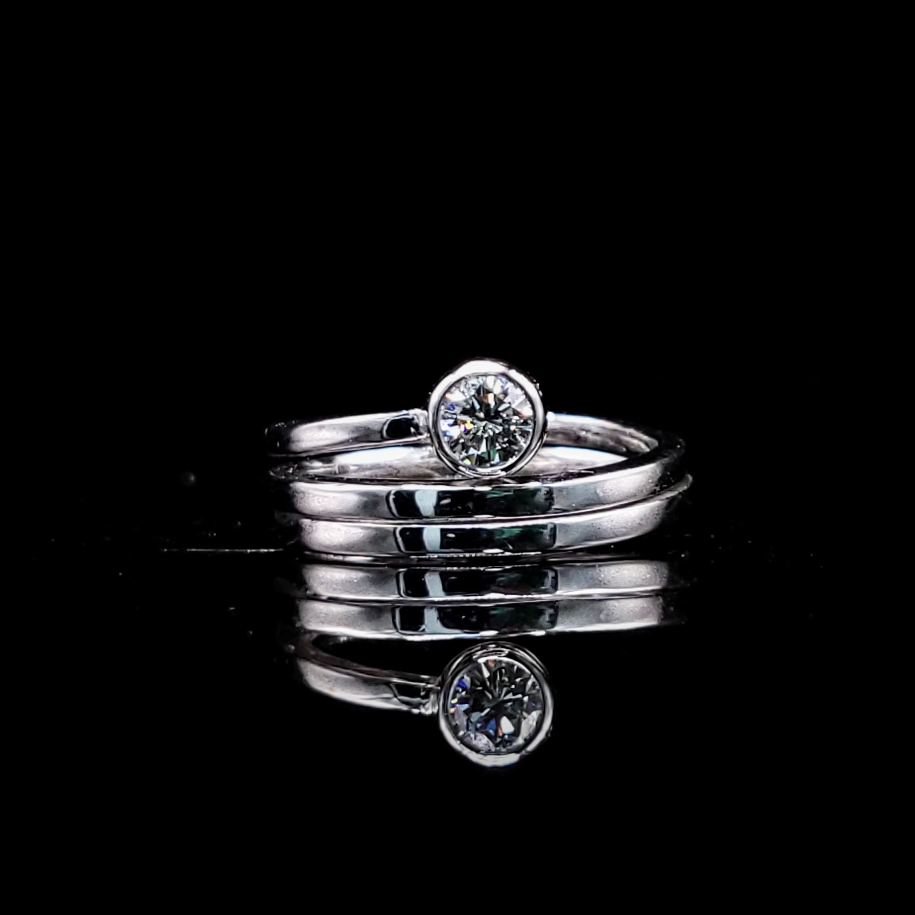 18K White Gold 0.25ct Diamond Ring