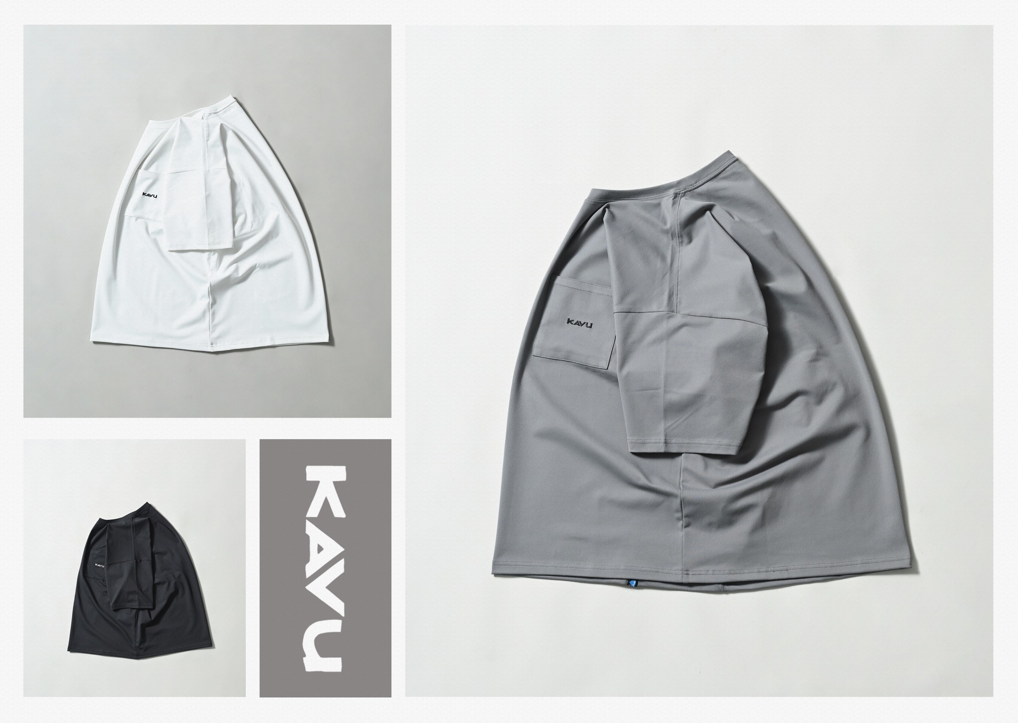 KAVU #台版 U/O Shirt #White