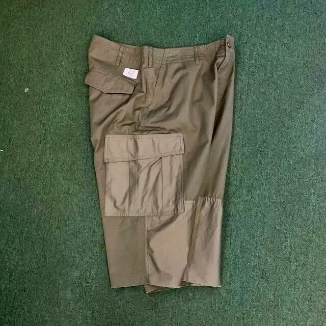 LAST PCS RE-STOCK: WTAPS JUNGLE CHOPPED SHORTS COTTON RIPSTOP - OLIVE SIZE L = W36 IN STOCK NOW (現貨發售中)