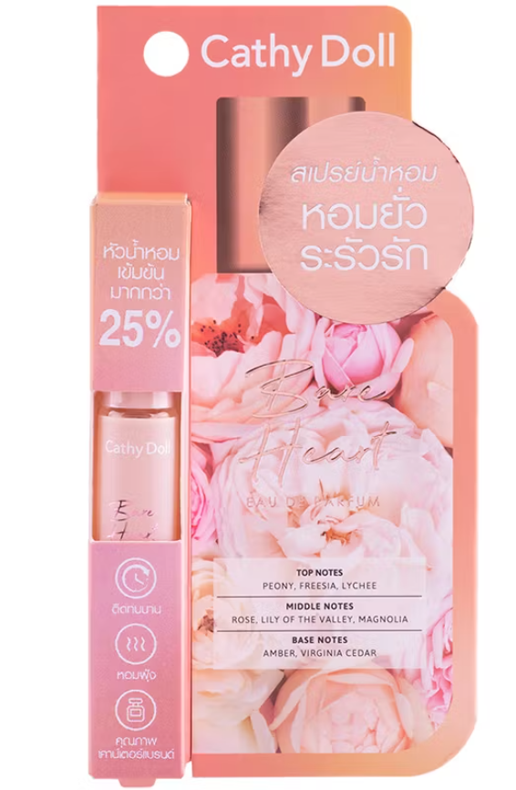 PP-P304 CATHY DOLL EAU DE PARFUM 5ml  隨機味道  （EXP:06/02/2027）（清倉貨品不退不換以不影響實際使用為準，現貨可新蒲崗倉庫即取）