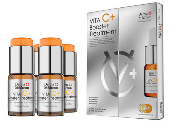 PP-P302 Derma Medream - Vita C + Booster Treatment 維C光肌褪黑素 ( 10ml * 4)（（清倉貨品不退不換以不影響實際使用為準，現貨可新蒲崗倉庫即取）
