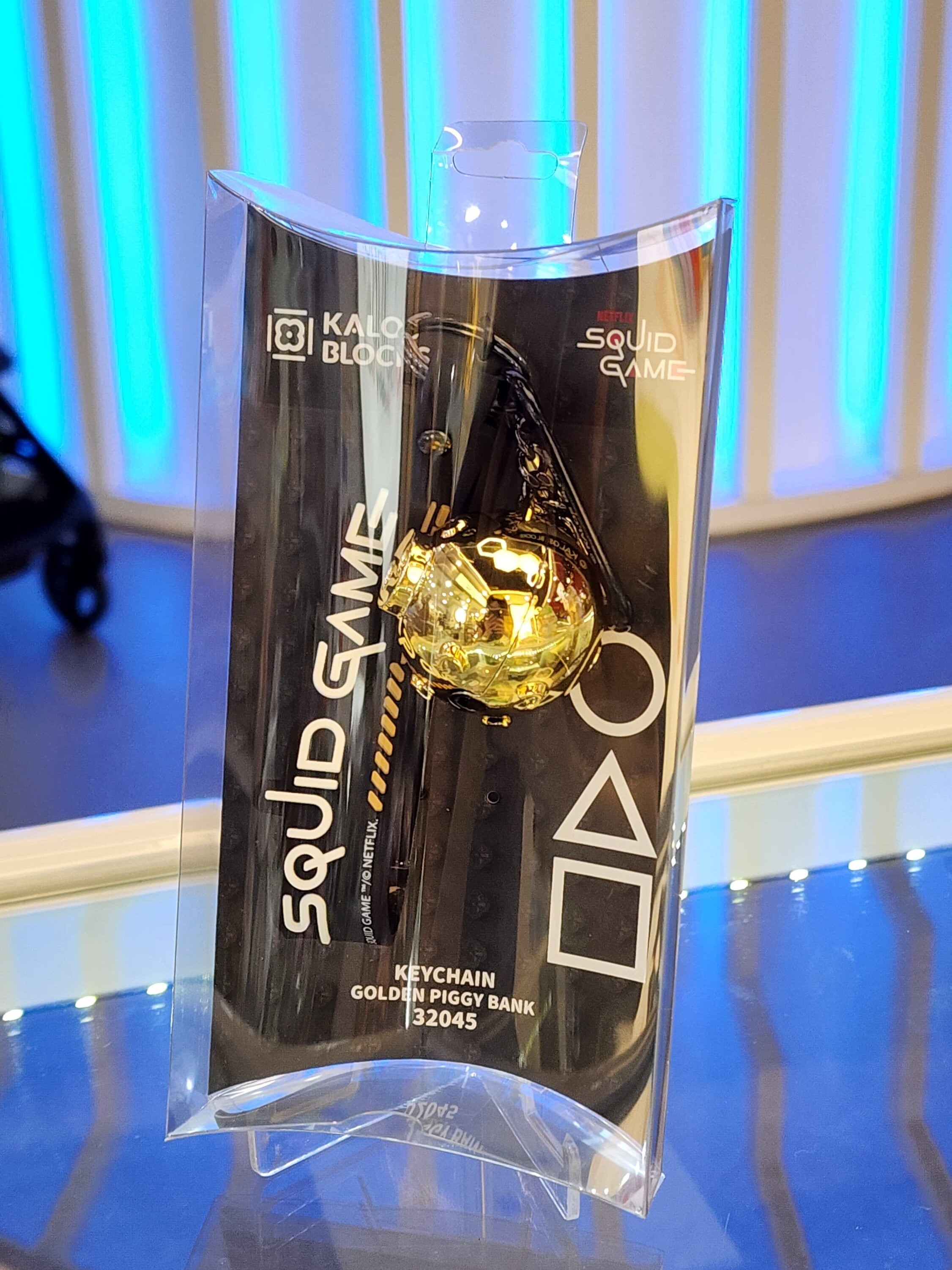 Squid Game Keychain-Golden Piggy Bank (Kalos blocks)