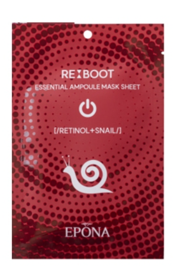 PP-P284 Reboot Essential Ampoule Mask Sheet 23ml *10pcs（清倉貨品不退不換以不影響實際使用為準，現貨可新蒲崗倉庫即取）